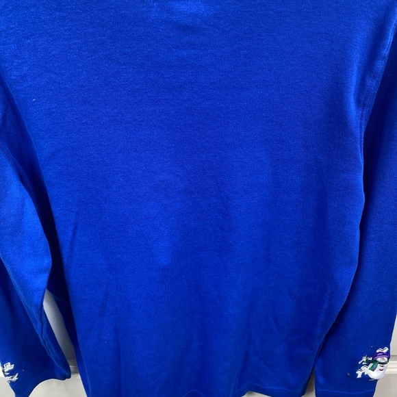 Vintage Designers Originals Studio Joy Embroidered Christmas Holiday Shirt - Picture 7 of 8